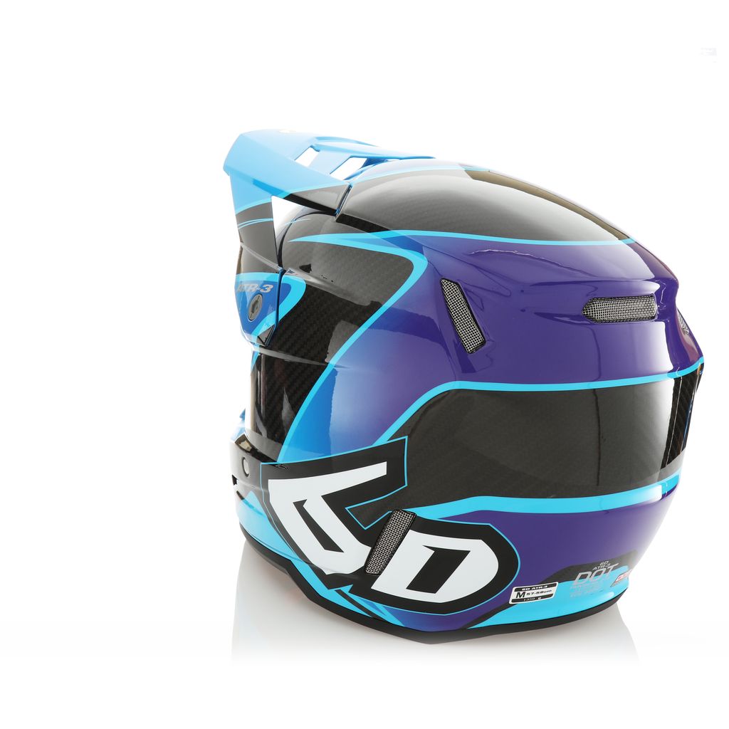 6D ATR-3 Wave Gloss Cyan Blue